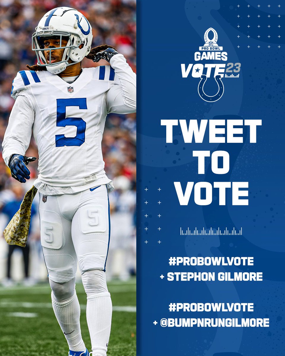 The Gilly Lock (@bumpnrungilm0re) on Twitter photo RETWEET RETWEET! Keep the votes coming! #ProBowlVote | <a href="/BumpNrunGilm0re/">The Gilly Lock</a> 🔒🔒🔒
#ProBowlVote + Stephon Gilmore
Let’s Go! 💫 RETWEET RETWEET! Keep the votes coming! #ProBowlVote | <a href="/BumpNrunGilm0re/">The Gilly Lock</a> 🔒🔒🔒
#ProBowlVote + Stephon Gilmore
Let’s Go! 💫