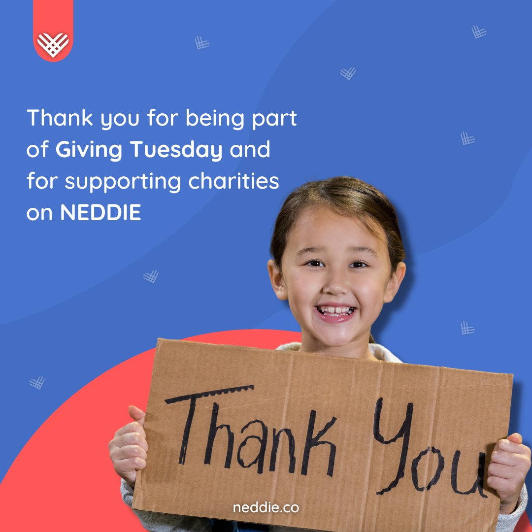 Donors said present on the biggest day of giving. A big heartfelt thanks to our nonprofit partners for this beautiful collaboration and to our donors for supporting charities on #NEDDIE. We are humbled by the trust you all have in us.