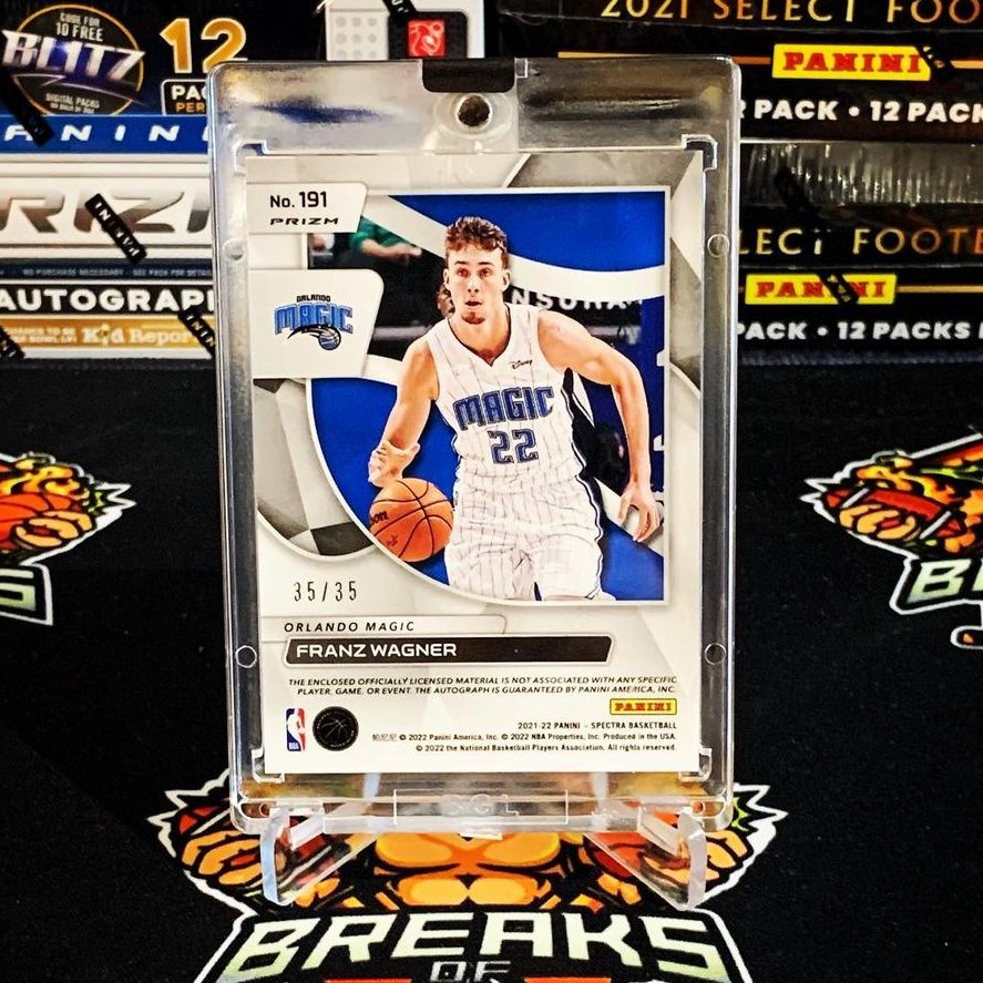 BreaksofGod's tweet photo. @CadeCunningham_ + Franz #Wagner = A great night for our BoG members! 🚗🪄

Spectra treated us VERY well with a SICK Cade 14/35 Purple Ink Rookie Auto and a STUNNING Franz 35/35 RPA! Two of the BEST young talents in the Association! 

🔥🏀🚗🇺🇸🇩🇪🪄🏀🔥

#PulledByBoG #TheHobby https://t.co/vEFffao8O8