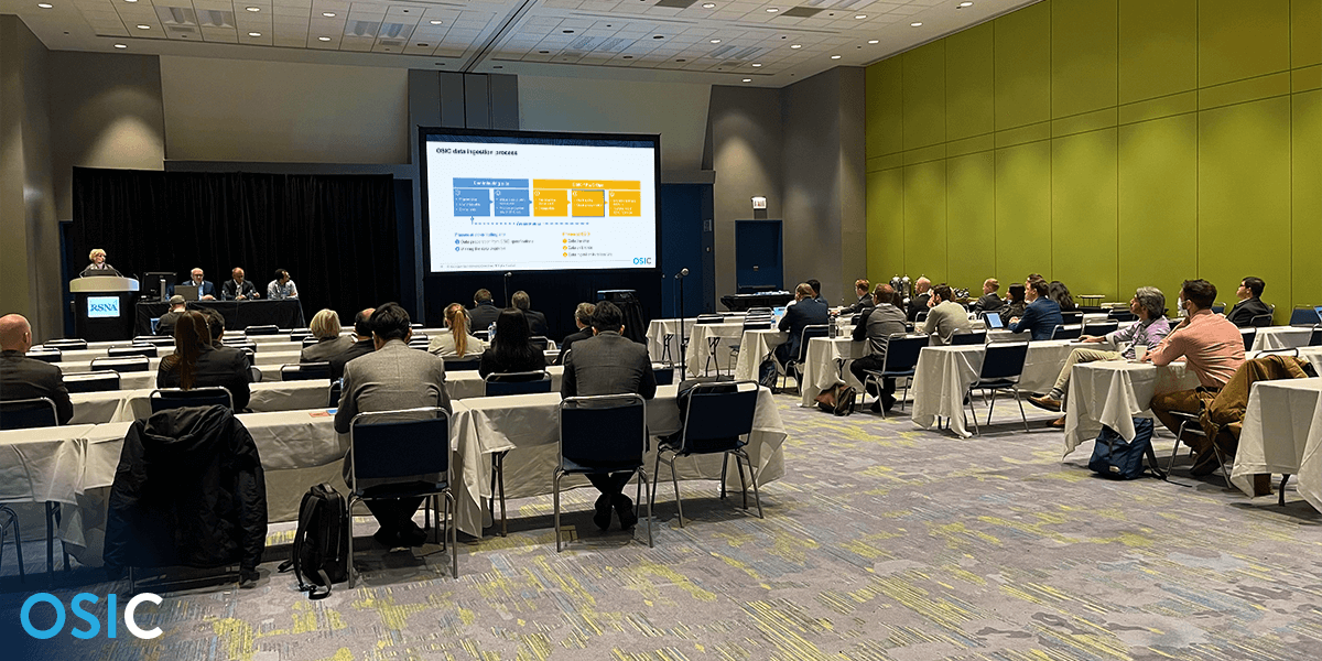 OSICild's tweet photo. Thanks to all who attended our #RSNA2022 symposium & to our experts who shared how the #OSICDataRepository is making meaningful progress in fighting #IPF & #ILDs. Grateful we could collaborate with so many #OSICild members in person & for the new friends we made in the process. https://t.co/6P348EOCVa