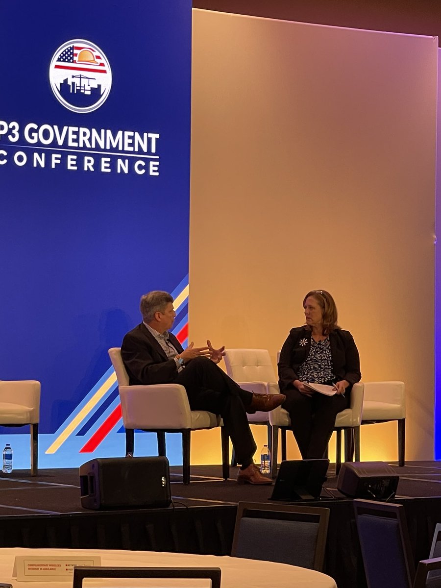 AIAI_Infra's tweet photo. John Porcari and Sandra McQuain in the final session of day two #p3gov https://t.co/kuHfBFyfKV