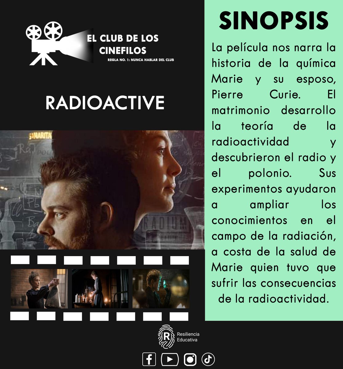 Radioactive

#radiacion #radioactividad #MarieCurie #quimica #experimentos #pelicula https://t.co/BwS6Lso69v