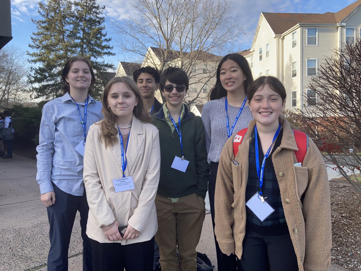 kcloubier's tweet photo. Today’s the day!  Six Maloney students are representing Nigera at @ctwac Model United Nations conference at the @UofHartford! @MaloneyMemos @DaveMontemurro @Donewaldj @LaurenAveri @straubmhs @MeridenK12 https://t.co/vBCHeXVmG9