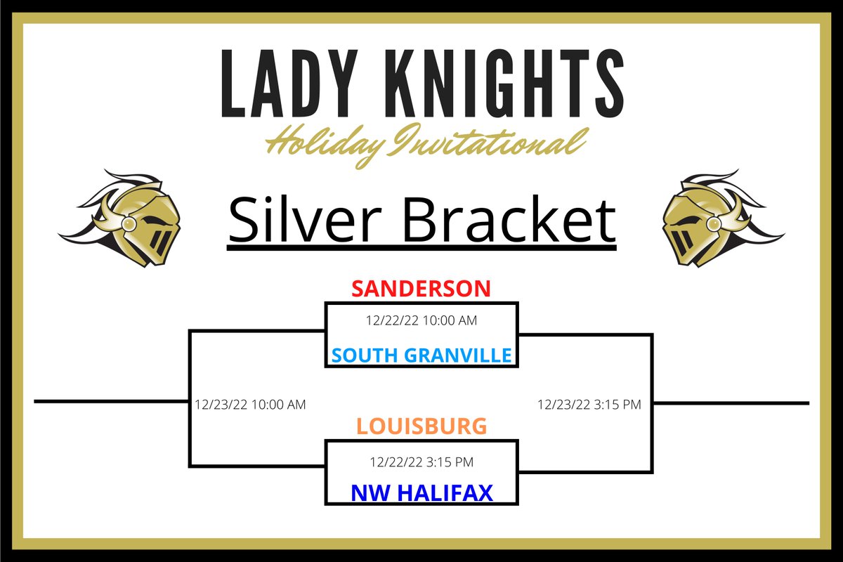 We are excited to announce the field for our Holiday Invitational, December 22-23, 2022. You won't want to miss it!