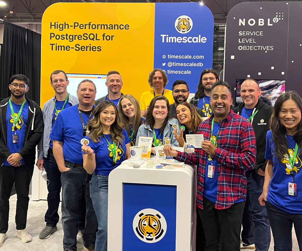 That’s a wrap for #AWSreInvent 2022!

Our team had a great time meeting customers, community members, and data enthusiasts. Thank you to the <a href="/AWSreInvent/">AWS re:Invent</a> organizers for putting on this incredible production. We look forward to the next one!