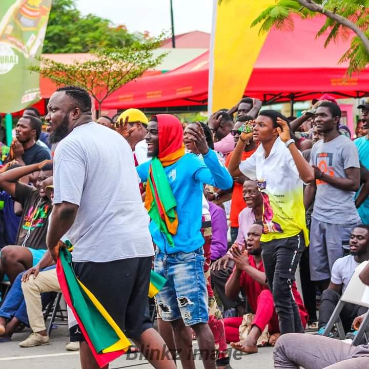 maxtvgh's tweet photo. #BlackStarsDiary | 𝐐𝐀𝐓𝐀𝐑 𝟐𝟎𝟐𝟐
Reactions of some Ghanaians shot by Blinkz Image 📸
#MaxTV #MaxFM #MaxOnline #FIFAWorldCupQatar2022 #MaxSports #MaxWorldCup https://t.co/C4T8HtO3d0