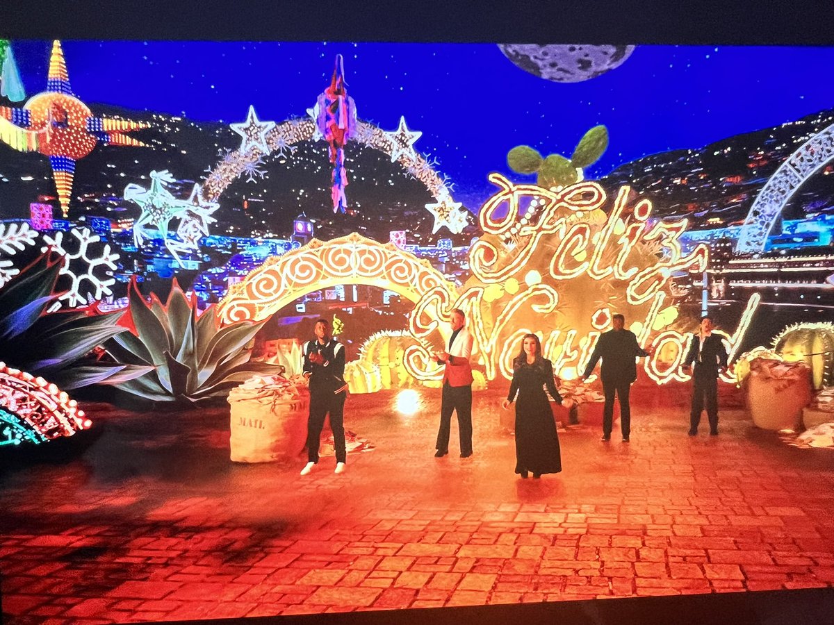 littlebit_amber's tweet photo. Pentatonix: Around the World for the Holidays is out now on Disney plus! Here’s a couple sneak peaks! It is AMAZING! Do yourself a favor and go watch it today! @PTXofficial @scotthoying @kirstin @KOlusola @mattsalleemusic #Pentatonix #PTXChristmas https://t.co/q144oXWN7P