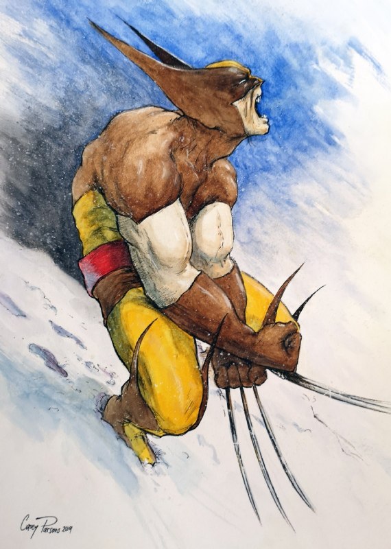 #Mangeekom 
#Marvel #X_Men #Wolverine  
 
Artist #Casey_Parsons <a href="/caseyarts77/">Casey Parsons</a>