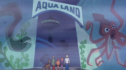 ScoobyandCam's tweet photo. Happy 46th Anniversary to “There's a Demon Shark in the Foggy Dark”. This episode is from “The Scooby-Doo Show” Season 1, episode 12. This episode aired on November 25th, 1976 on ABC.

#ScoobyDoo #TheScoobyDooShow #Fred #Velma #Shaggy #Daphne #DemonShark https://t.co/n6UTvJxczR