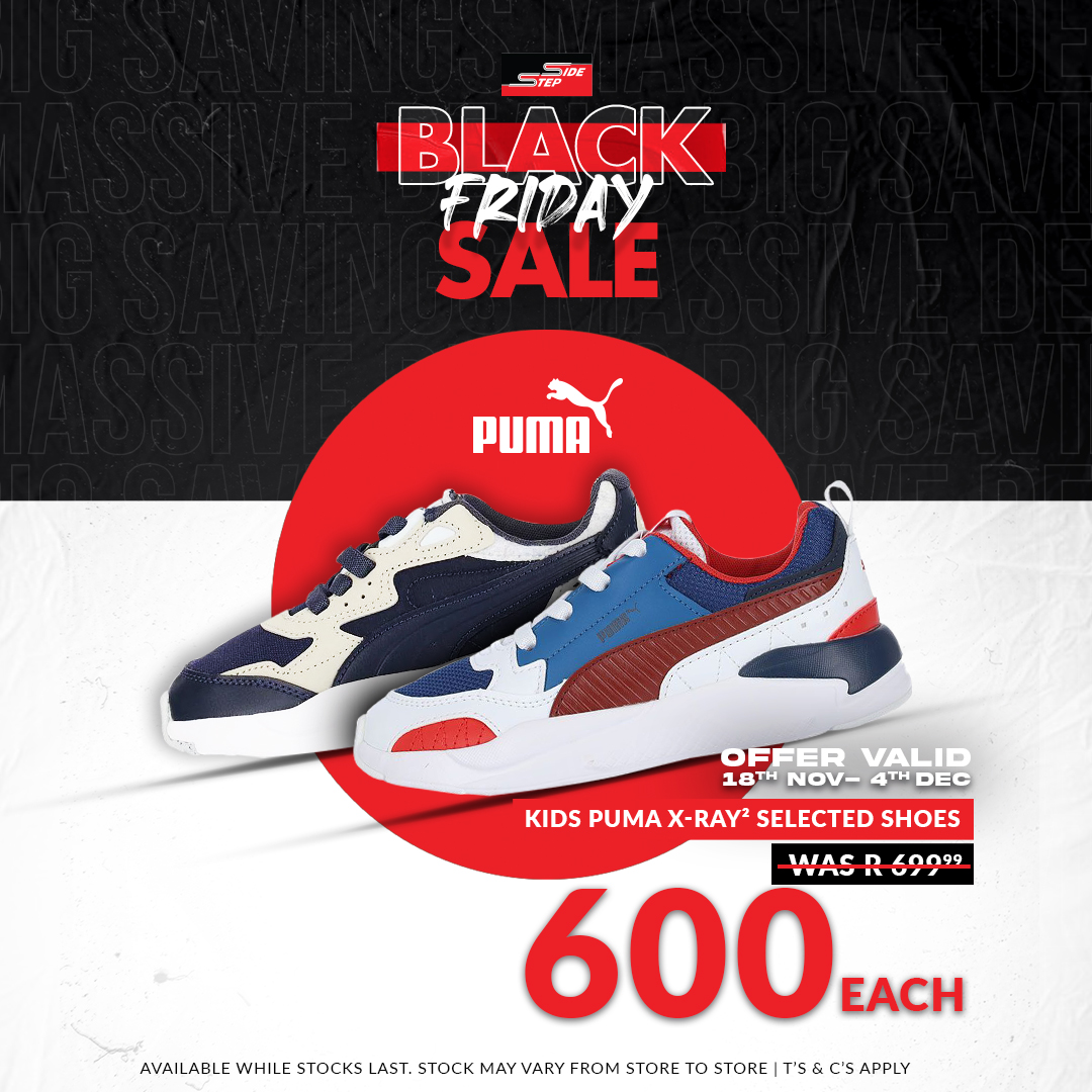 MyStyleIsReal on Twitter "Be "that" cat with Side Step's Black Friday Puma XRay Deals