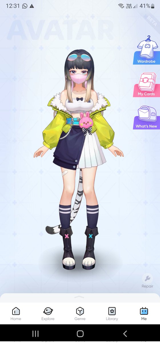 TwinkleStarsYZ's tweet image. #Avatarfun Dress up 20 #bilibilicomics