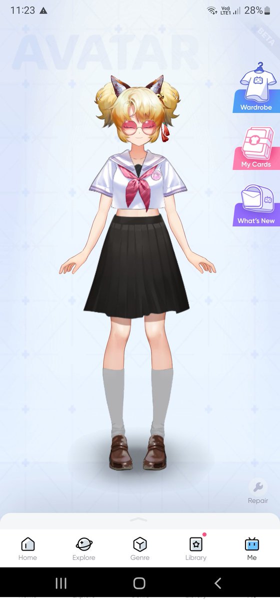 TwinkleStarsYZ's tweet image. #Avatarfun Dress up 21 #bilibilicomics