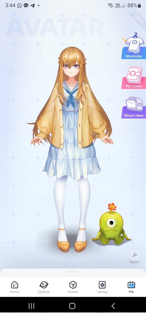 TwinkleStarsYZ's tweet image. #Avatarfun Dress up 21 #bilibilicomics