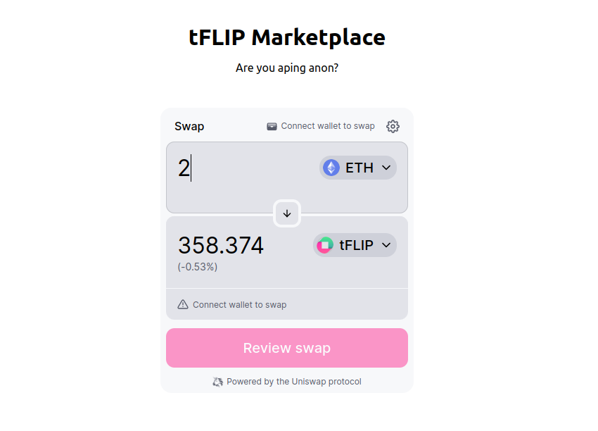 Chainflip's tweet photo. The Perseverance testnet is so popular it keeps blowing up Georli, our web cache, and the price of $tFLIP https://t.co/kot95phAi4