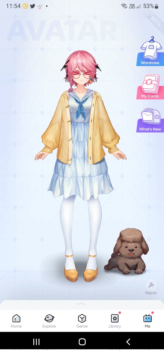 TwinkleStarsYZ's tweet image. #Avatarfun Dress up 19 #bilibilicomics