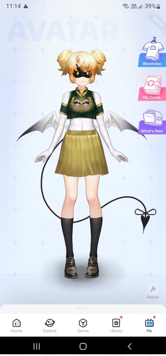 TwinkleStarsYZ's tweet image. #Avatarfun Dress up 19 #bilibilicomics