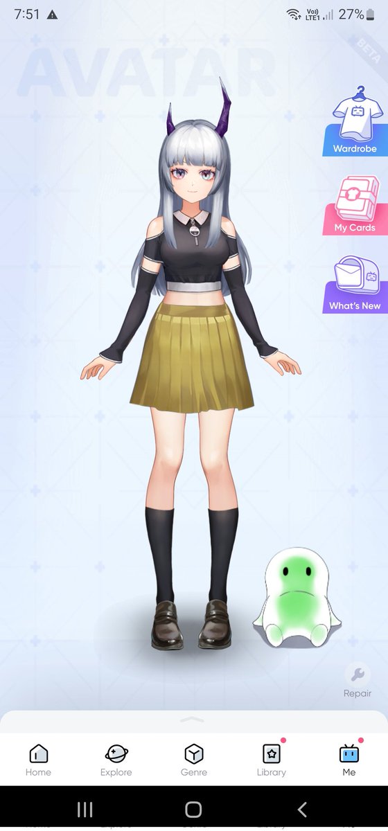 TwinkleStarsYZ's tweet image. #Avatarfun Dress up 19 #bilibilicomics