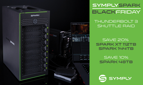 DataStores_UK's tweet photo. SymplySpark is on offer this Black Friday until the End of November. SSD Speed RAID in high capacity 112TB... ships in solid flight case, order online for fast delivery.  https://t.co/VsCQEtQH4W https://t.co/tHhx1WKfzV