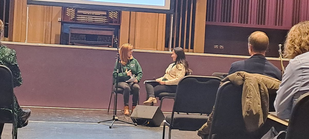 MaggieMayFASD's tweet photo. @INHEForum @mtu_csm an Oscar worthy performance by Occupational Therapists from Trinity and DCU on the importance on asking the individual themselves what support and strategies they need to be able to participate in higher education https://t.co/CB9jofZRuv