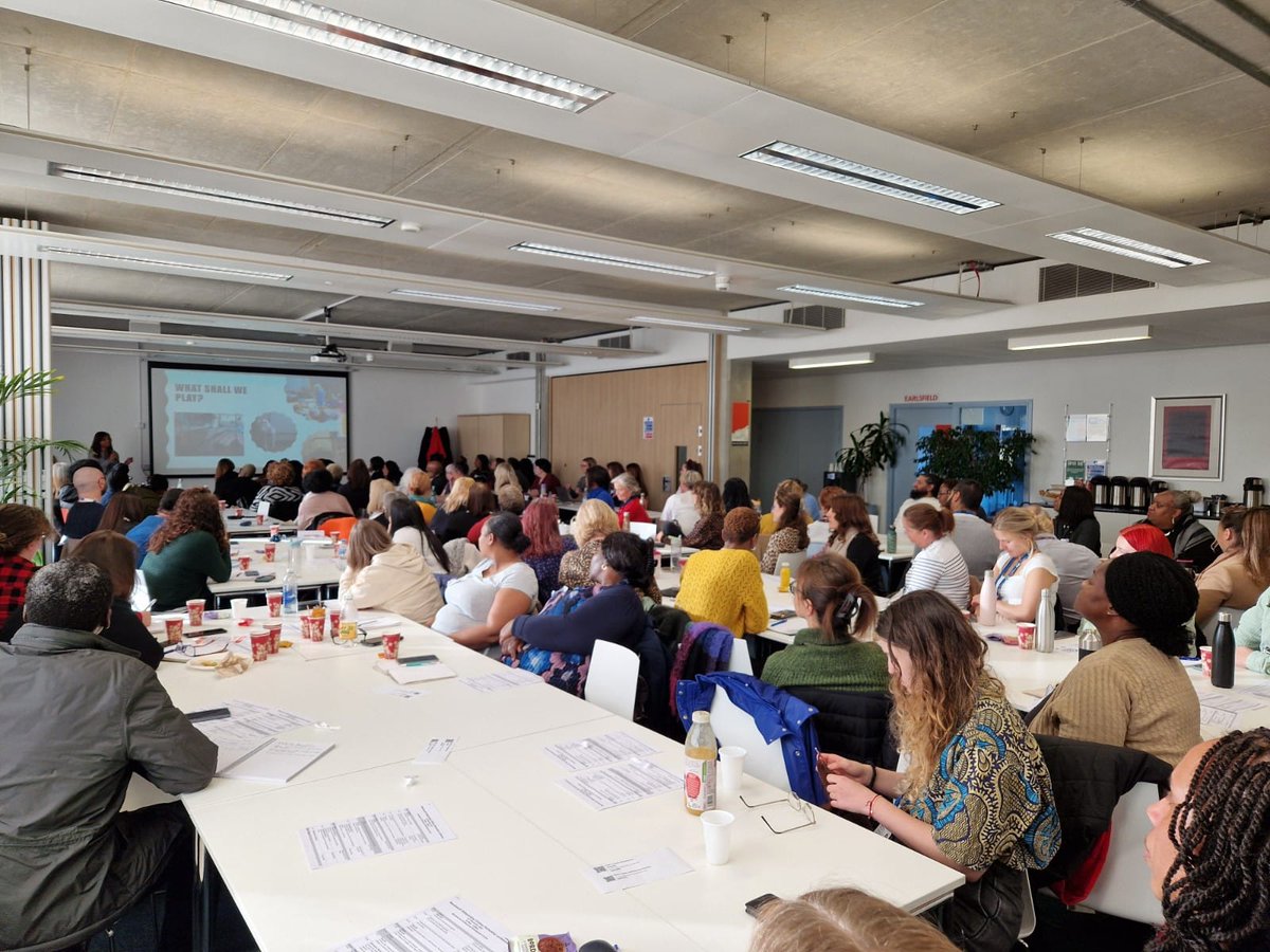 Our final keynote speaker of the day Brenda Herbert presented her fantastic research exploring the everyday lives of children. "All About Me: A Multimodal Ethnographic Study with children affected by domestic abuse" <a href="/WandsworthCSCA/">Wandsworth Children's Social Care Academy</a> #WhiteRibbonDay #safeguarding #DomesticAbuse