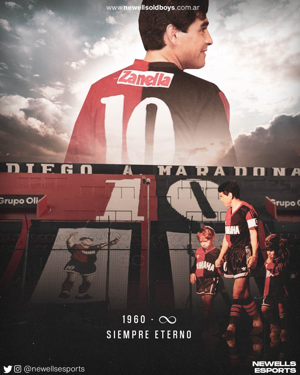 "Soy Diego Maradona, el que hace goles y el que comete errores. Puedo cargar con ese peso porque tengo las espaldas lo bastante anchas para enfrentarme a todos". 

Siempre eterno 🔟 ♾️