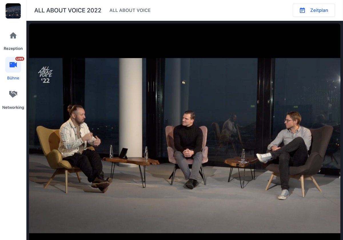 Join a panel with <a href="/kanesimms/">Kane Simms</a> (<a href="/VUXworld/">VUX World</a>), <a href="/d_meissner/">Dominik Meißner</a> (@169labs) and our guest speaker <a href="/digitalattacke/">Oliver Neumann</a> (<a href="/SZ/">Süddeutsche Zeitung</a>) to talk about Synthetic Voices! 🛋️💬 Join here: hopin.com/events/all-abo… #AAV22 #AAVClub