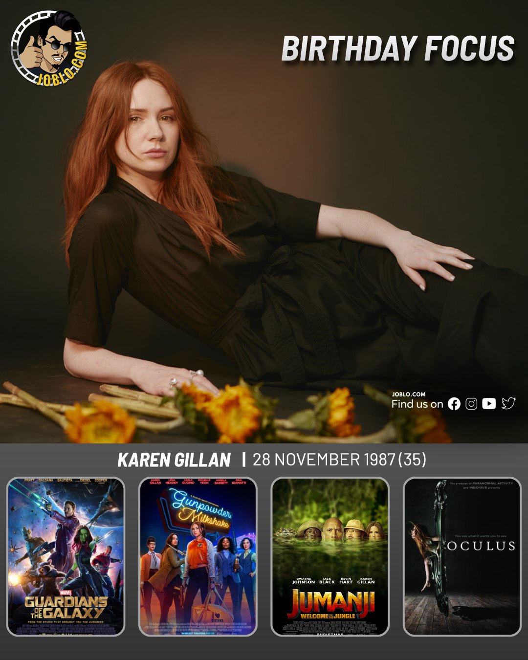 Happy birthday Karen Gillan!  
