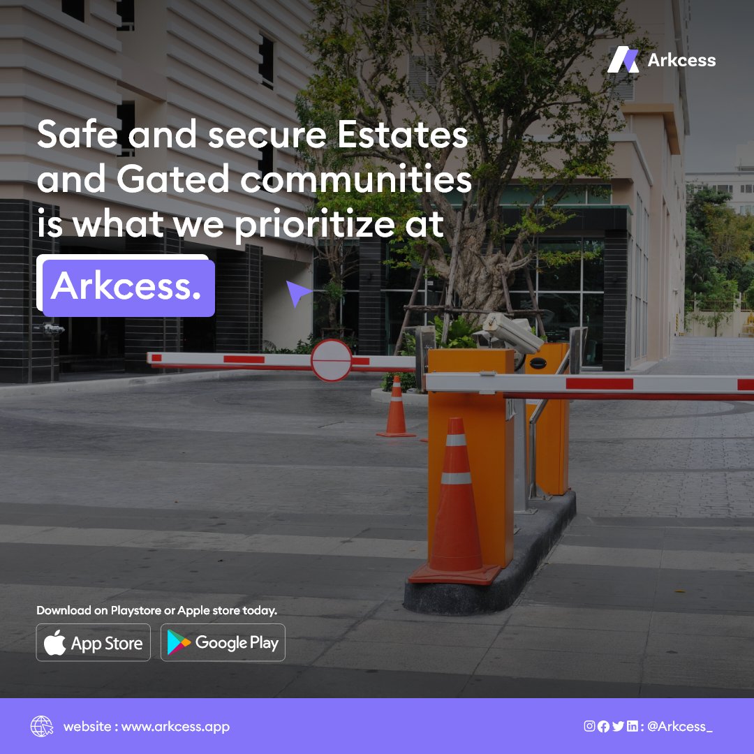 Arkcess__'s tweet photo. When we install our softwares into your gates, you can be rest assured of maximum security.

We have your best interest at Arkcess.
You can never go wrong with Security at Arkcess.

Click on the link in bio to register now!!!

#arkcess #accesscontrol #securitysystem #technology https://t.co/cSTTX8EuM8
