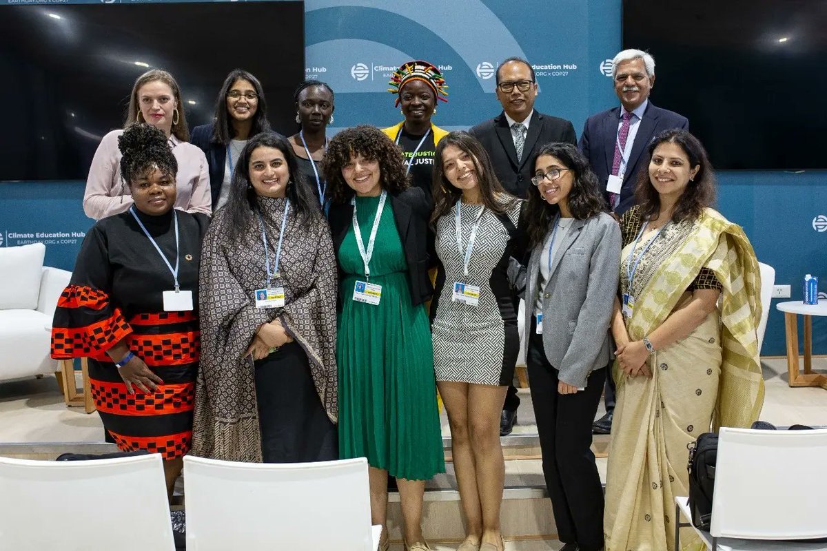 FCL_Program's tweet photo. The session witnessed the collaboration of FCL Program with African Climate Reality Project to spread awareness about the impacts of climate change, with the launch and screening of African Climate Reality Project's award-winning film "African Voices for Africa's Forests." https://t.co/JskgpDgPPR
