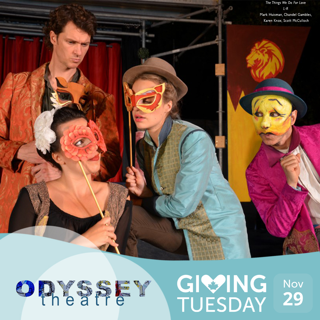 🌼HELP ODYSSEY BLOOM AGAIN 🌼 GivingTuesday is coming up next week! On November 29th, Odyssey needs your help to return to Strathcona Park in 2023 and bring back the magic of our live Theatre Under the Stars! Can’t wait? Donate now at canadahelps.org/en/dn/10756?v1… #GivingTuesday