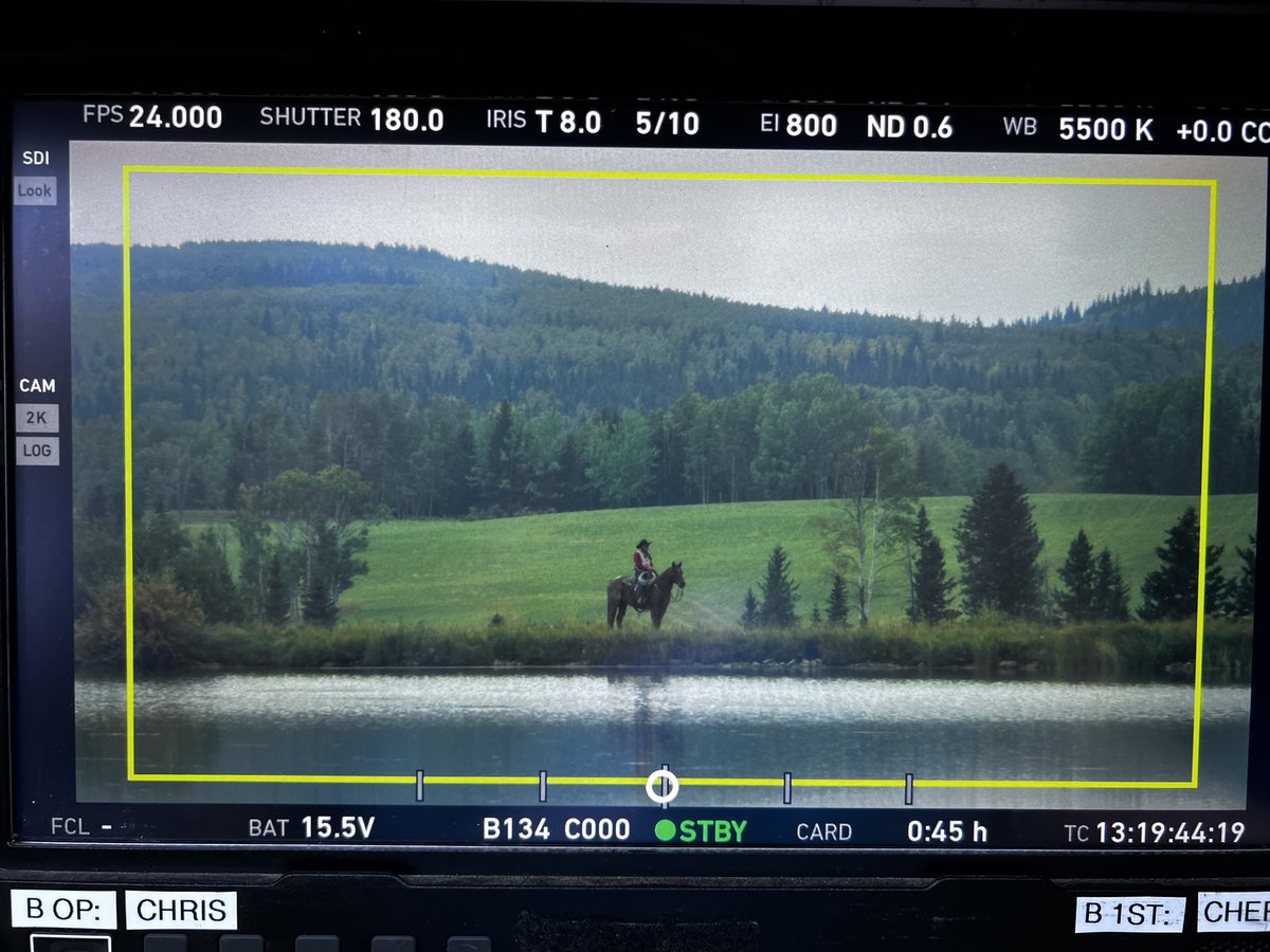 I recently had the honour of being invited to direct an iconic show. It airs this Sunday. Pee pee in my pants pants. #heartland @HeartlandOnCBC
