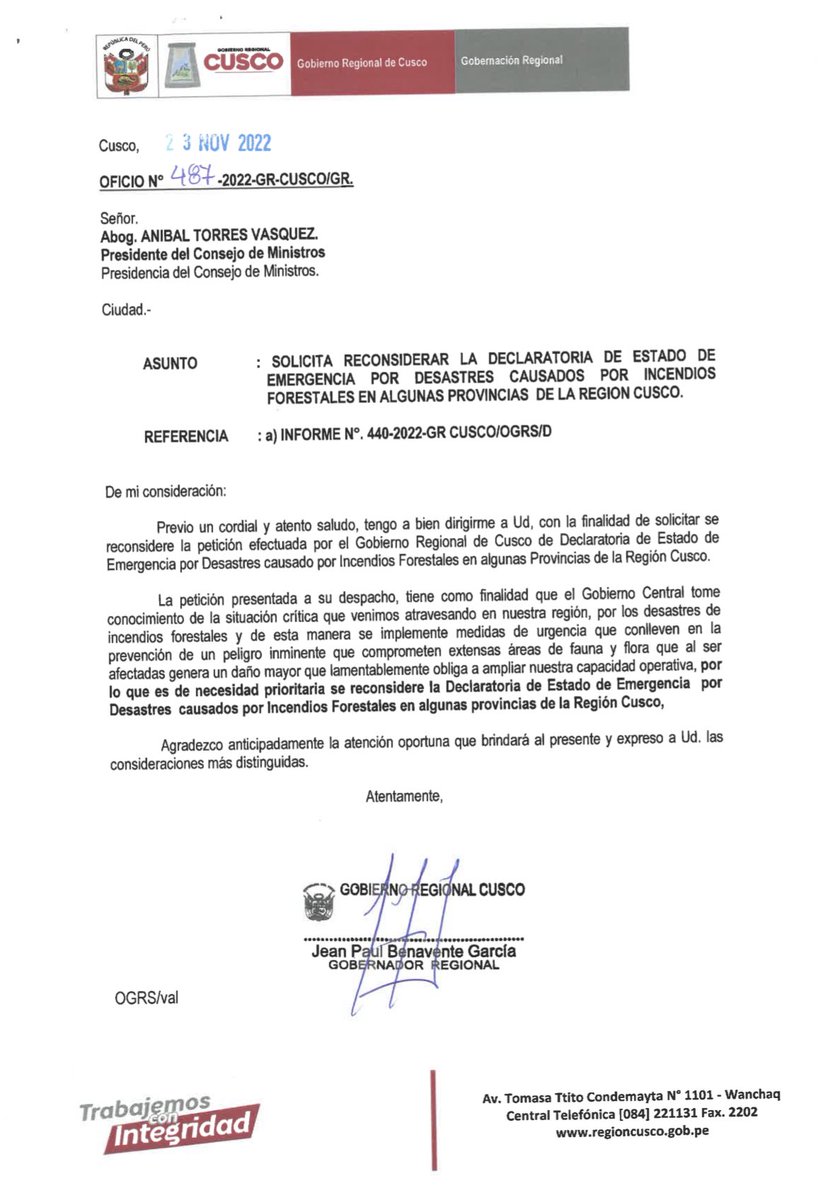 Cusco tweet media