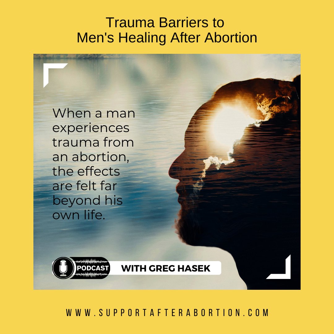 Our culture hardly ever validates men for the #trauma they’ve experienced. The exception would be for war-related #PTSD and trauma. But #abortiontrauma? Not a chance. Men shouldn’t hurt from abortion, our culture says, it’s a woman’s issue supportafterabortion.com/men-healing-fr…