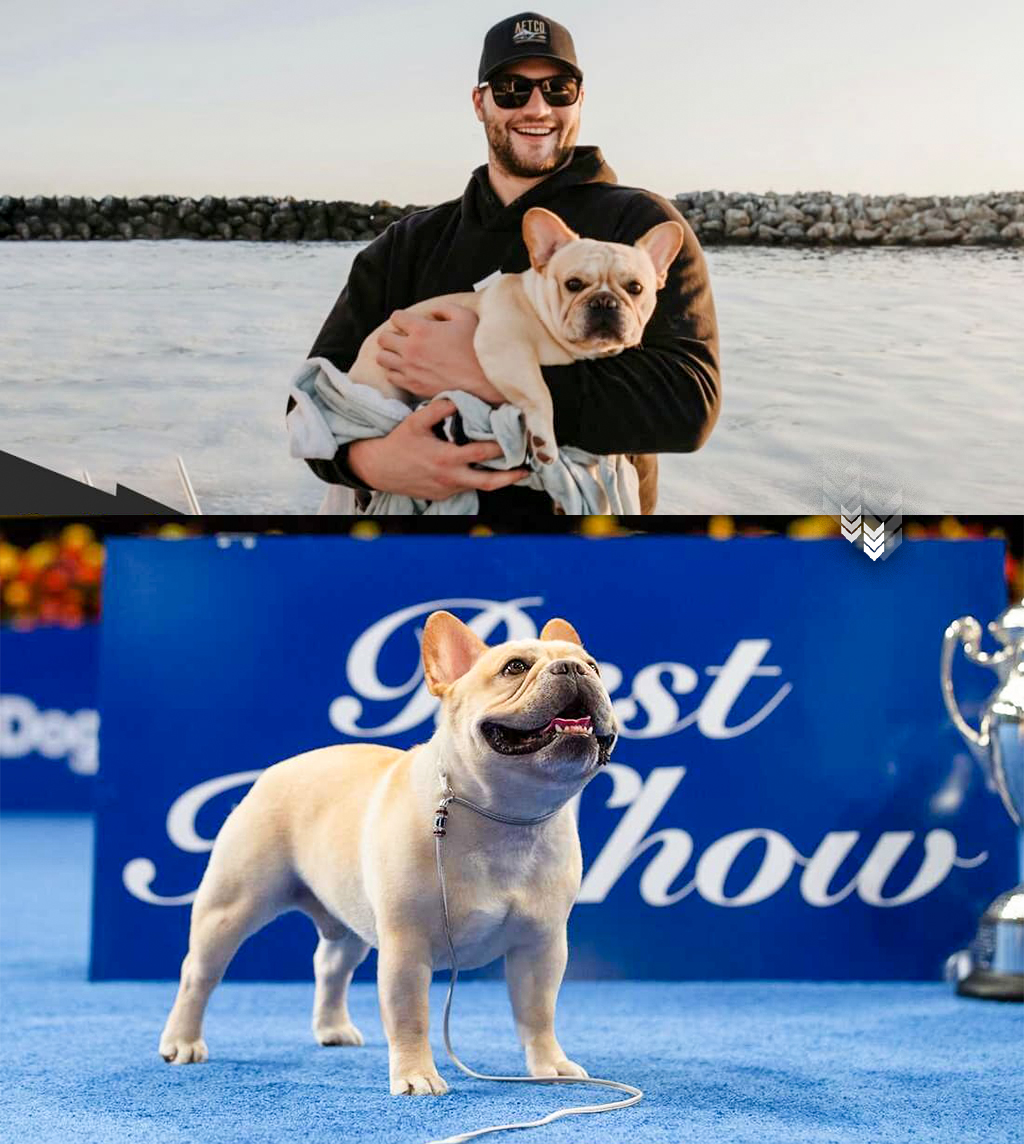 Morgan Fox plays defensive end for the LA Chargers. But he’s also a co-owner of Winston — a 3-year-old French Bulldog. Last night, Winston won Best in Show at the 2022 National Dog Show. It’s his 78th title, meaning Winston is the #1 ranked all-breed canine in the country.