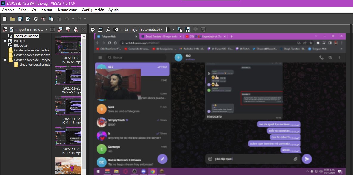 EXPOSED #2 a <a href="/BattleRIPNet/">Battle Network 🚀</a> <a href="/maaxxxxii/">Maaxxxii</a> <a href="/6k2_Official/">6k2</a>  te regalaste borrando la conversacion que estabamos teniendo mientras yo estaba grabando todo xd

Ya saldra a la luz , hasta que me pagen 🤣🤣🤣🤣

<a href="/maaxxxxii/">Maaxxxii</a> <a href="/6k2_Official/">6k2</a> le dan RT🔄Y FV❤️

Ya estoy editando el video