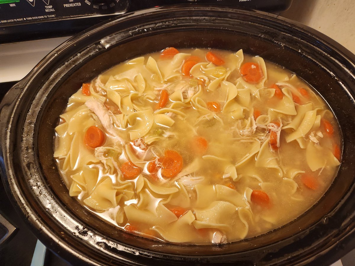 Made Turkey Noodle Soup Love leftover Turkey fixings #ColdWeatherFood #ItsWhatsForLunch