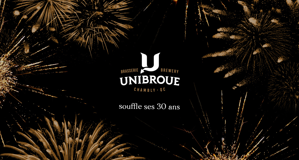 <a href="/Unibroue/">Unibroue</a> souffle ses 30 ans 🍻 bit.ly/3OyK1a5