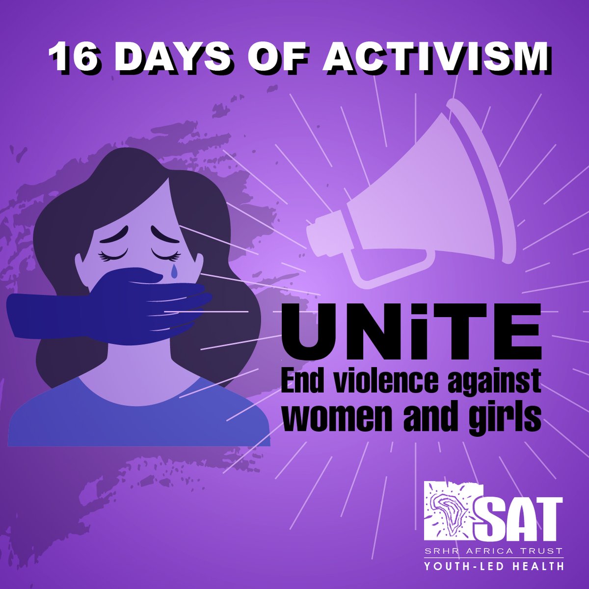 Today marks the start of the 2022, 16 Days of Activism, under the theme “UNiTE! ACTIVISM TO END VIOLENCE AGAINST WOMEN &amp; GIRLS!”