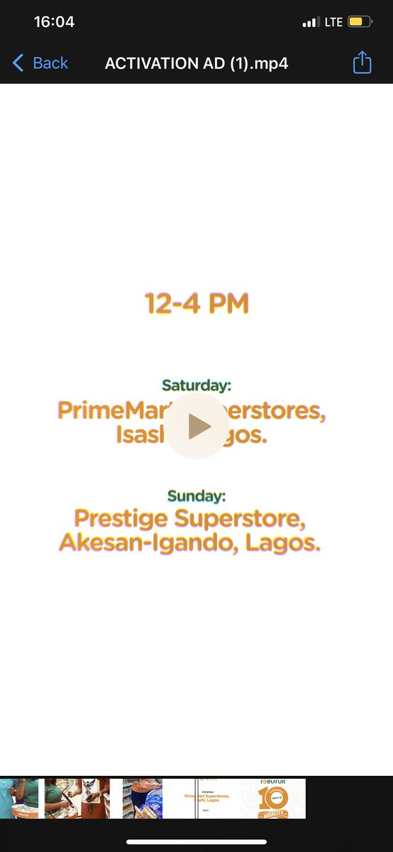 ReelFruit's tweet photo. Catch us live this weekend at PrimeMart Superstores Ishashi and Prestige Superstore, Akesan-Igando,Lagos🙂.
#10yearsofaudacity #reelfruitat10 #10yearsanniversary #tastethedelight #healthylifestyle #coconutchips #reelfruit #healthysnacks #snacksinng https://t.co/fx2cGfp9rI