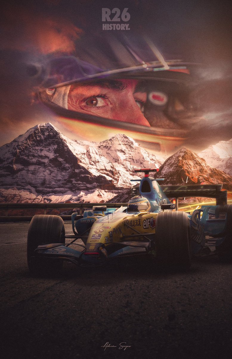 seigfx_'s tweet image. Different Mind | 𝐑𝟐𝟔 🤩

Fernando Alonso TBT Renault R26 Poster. 

#DifferentMind #FernandoAlonso #R26 #F1