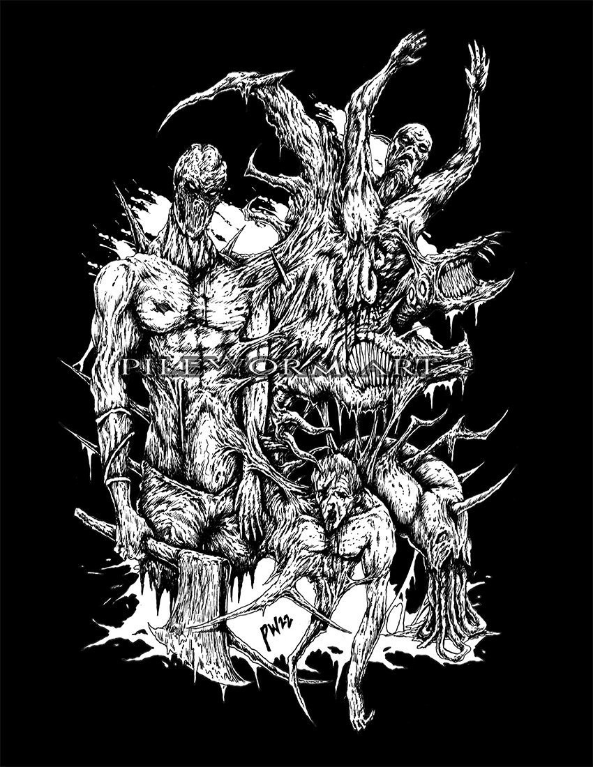 Death Metal Artwork tweet media