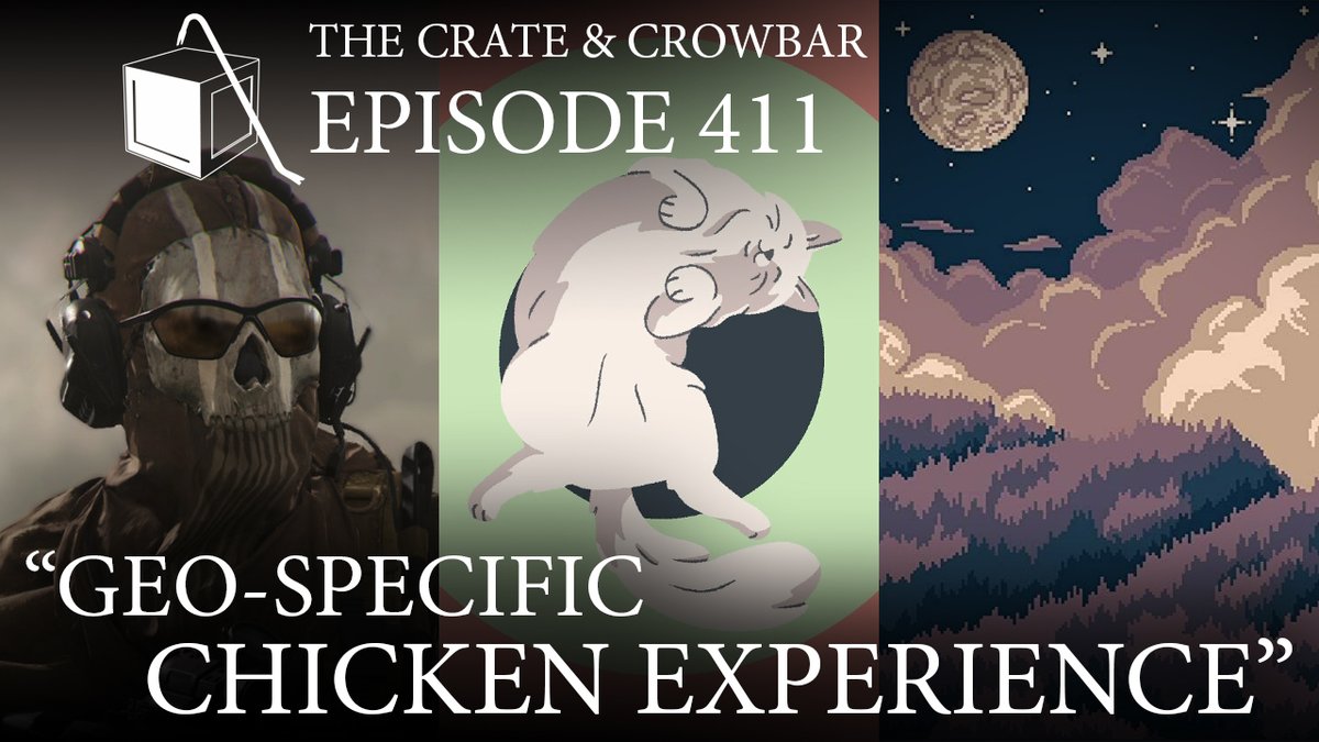 411! Chris and Marsh wash away their Mayonnaise Sins only to commit the far worse crime of liking parts of Call of Duty: Modern Warfare 2. Also: the pokable pencils of A Little to the Left and suspicious horses in Roadwarden.

crateandcrowbar.com/2022/11/25/epi…