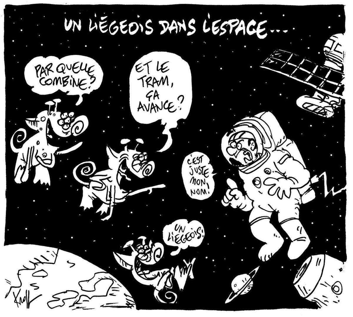 pierrekroll's tweet photo. #raphaelliegeois #astronaute #liege #esa lesoirbe https://t.co/vVecqEmocJ