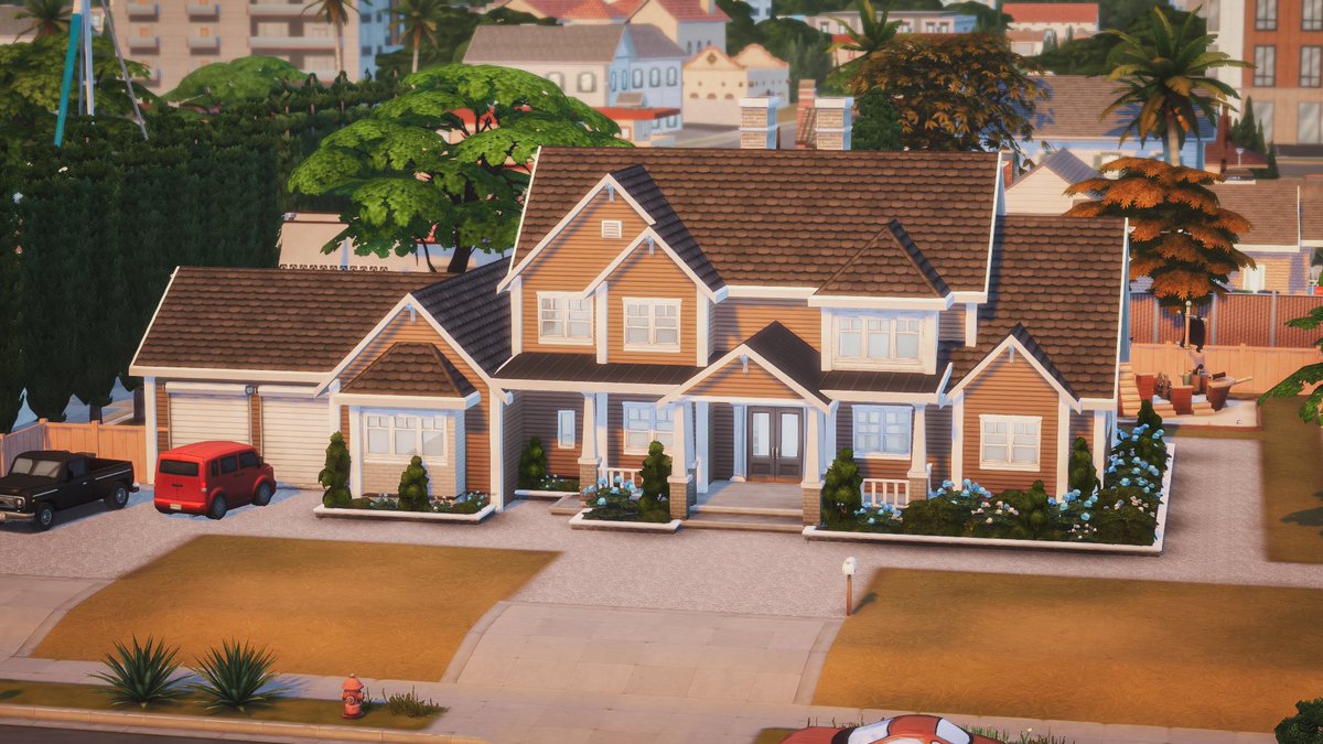 cozyindi's tweet photo. If you're into furnishing but don't like building exteriors check out this Suburban Family Home I built. This Shell only uses Base Game + Get Famous!
✨ Gallery ID: indisnoopy 

(Floorplan pics in the comments)
#TheSims4 #TheSims #Sims4 #TS4 #ShowUsYourBuilds #Sims4Shell https://t.co/sXZ2CkiNn4