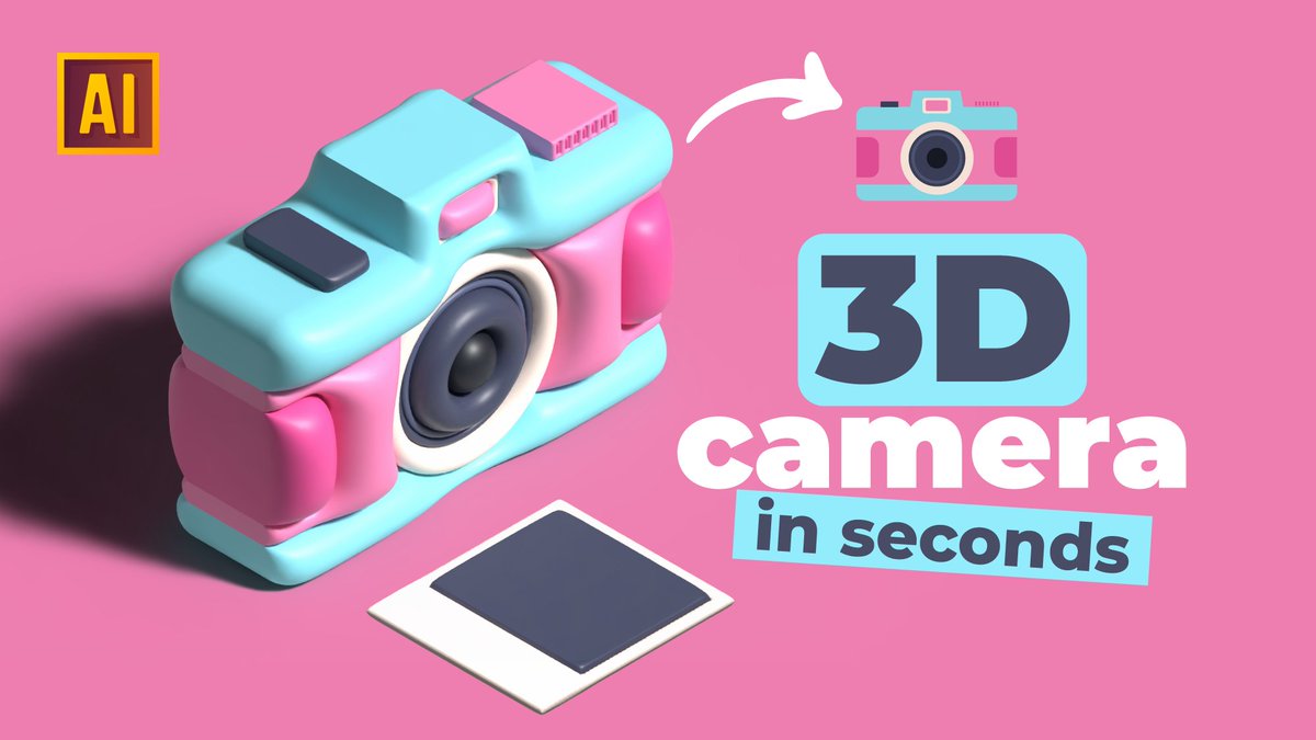 EBaryshkina's tweet photo. New 3D TUTORIAL!

It's here https://t.co/dcwikyPomU

Enjoy!
Have a nice day!

Elena) #adobeillustrator https://t.co/37yAgErNBb