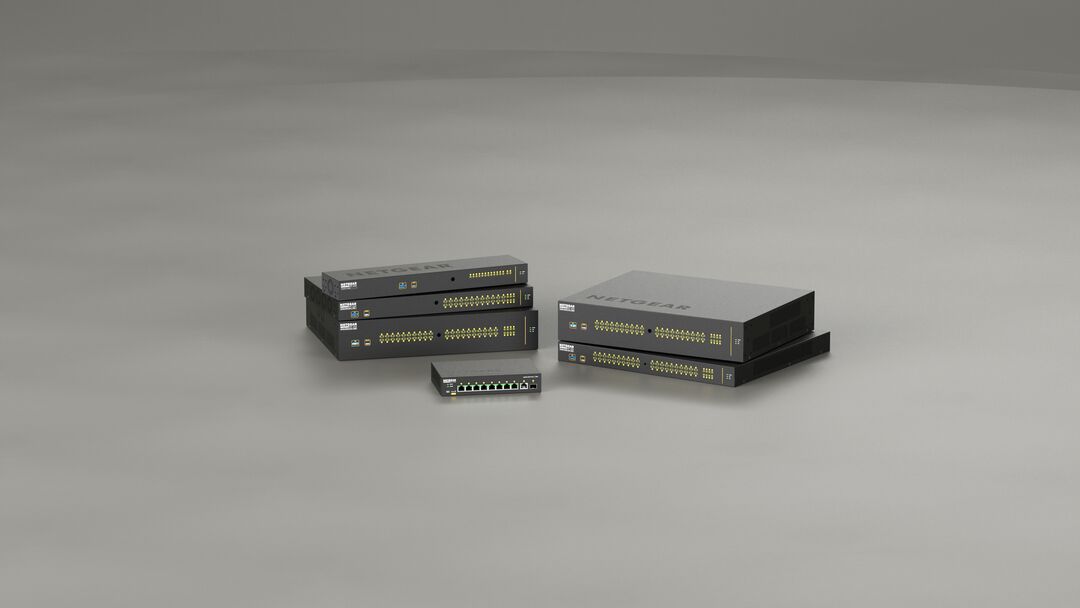NetgearBizUK's tweet photo. Flawlessly engineered to wow.
Discover what the NETGEAR switches can offer for your AV-over-IP installations: https://t.co/A86UuvyCTj
#NETGEAR #SmallBiz #NETGEARBiz #smallbusiness #SMB #AlwaysConnected #Connected #AVoIP #AVTweeps #AVoverIP https://t.co/QbNhf0ldMu