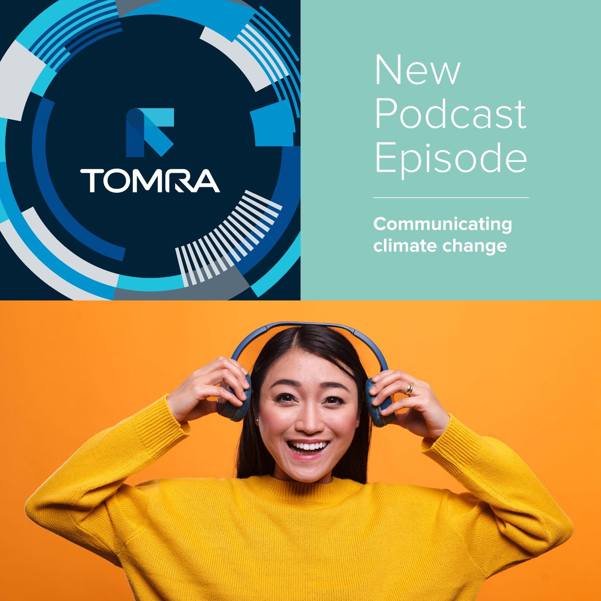 TOMRARecycling's tweet image. In the latest episode of #TOMRATalks Circular, we talk to Dickon Bonvik-Stone, Communication Manager at TOMRA, about how to communicate #climatechange in a way that inspires real action.  
🎧 Spotify: open.spotify.com/episode/7jrZLk… 
🎧 Apple Podcasts: podcasts.apple.com/us/podcast/tom…