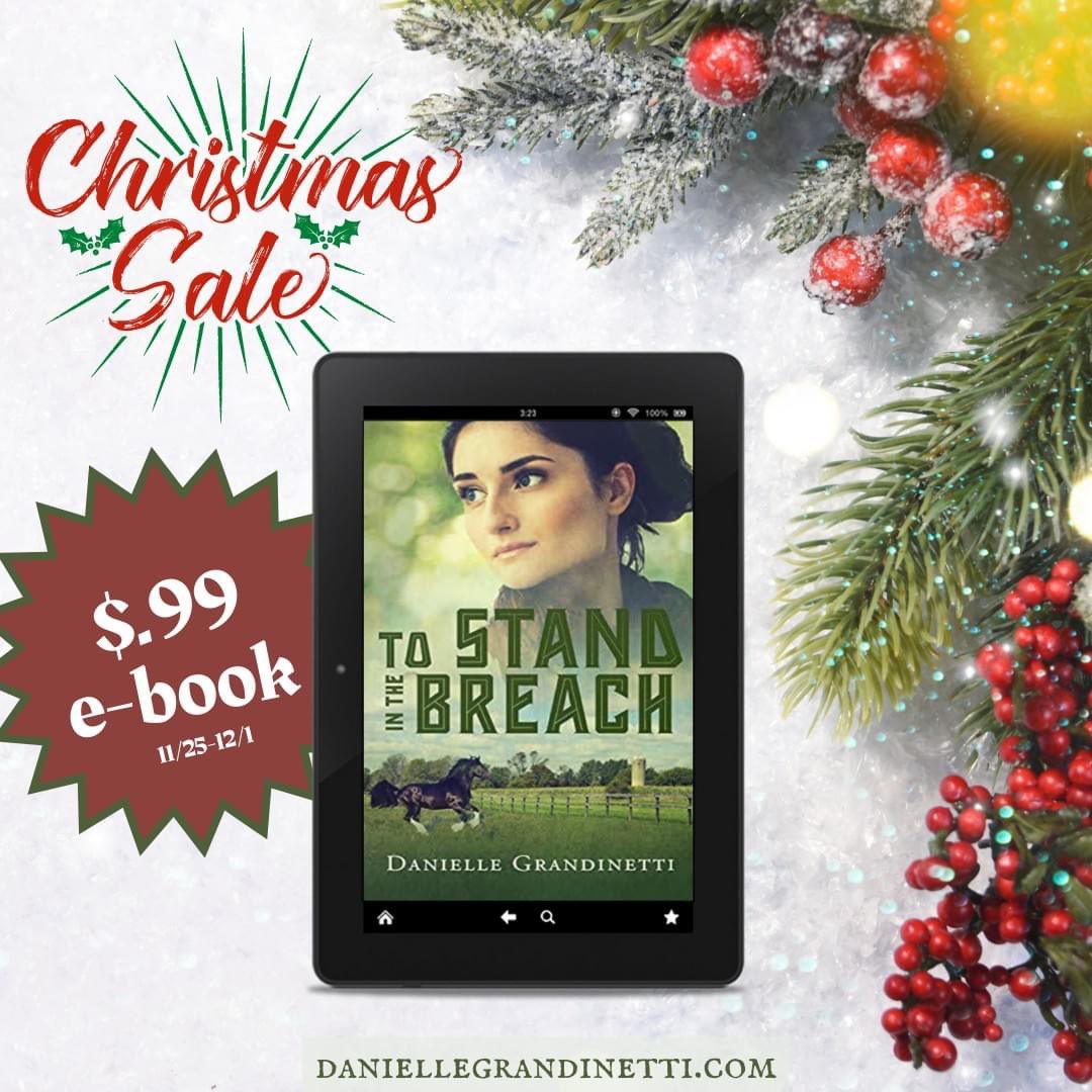 basketsbecky's tweet photo. Happy Black Friday! I'm excited to share that the e-book of To Stand in the Breach by Danielle Grandinetti is on sale for only $.99!
https://t.co/mxIZ8k7YEG⁠⁠⁠
#tostandinthebreach #striketotheheartseries #daniellegrandinetti
@dgrandinetti (Twitter) https://t.co/VFN4ZHazr5