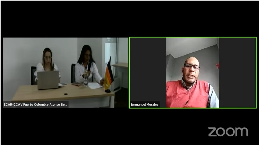 jeankblanco's tweet photo. @ECBTIUnadCaribe @UniversidadUNAD Emmanuel Morales, cuenta su experiencia con las mujeres matronas del Luruaco, destacando que ha sido grato trabajar con ellas ya que los resultados han sido muy positivos, logrando los objetivos trazados. https://t.co/tWCN8DVoYx
