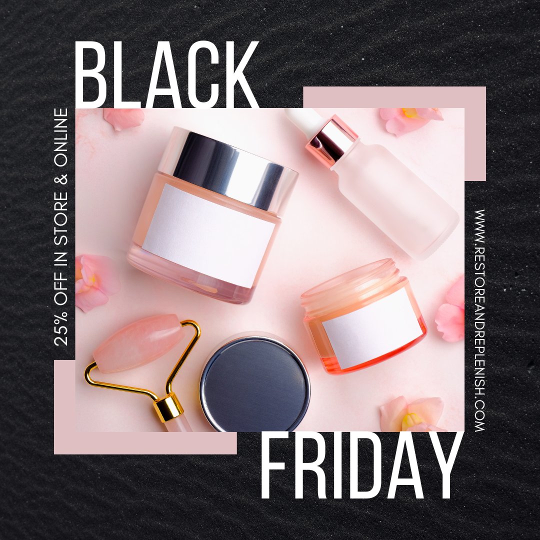 RRVeganSpa's tweet photo. Black Friday Weekend Is HERE! 25% OFF and FREE Shipping! - https://t.co/Qw8mRiH11J https://t.co/88zSorRLnm
